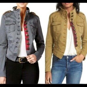 Free People Military Style Jacket